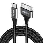 AGVEE 2 Pack 3ft USB-C to 30 Pin Cable for Old iPhone 4/4S iPad 1/2/3 iPod, Braided Metal Shell Type-C to 30Pin Adapter Charging Charger Data Cord, Dark Gray