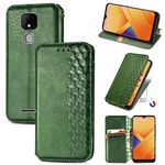DAMONDY for ANS Artia ACK2326 Phone Case,ANS Artia Case, Leather Wallet Case for Women Men,Folio Stand Card Slot Magnetic Protective Cover Compatible with ANS Artia ACK2326 -Green