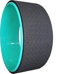 Krevia Inner ABC Plastic Circle Roller Yoga wheel (33x13 cm, Assorted Colour)