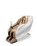 HCI eRelaxicPro 5D Mechanism Massage Chair with Dual Zero Gravity (White- Beige)