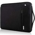 LANDICI Laptop Sleeve Case 11 11.6 12 Inch, 360°Protective Tablet Cover Bag for IPad Pro 12.9 2021, Microsoft Surface Pro 7 8 9/Go 2 3, MacBook Air 11, Mac 12, Samsung Chromebook 4, Black