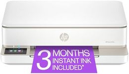 HP Envy 6155e Wireless All-in-One Color Inkjet Printer, Print, scan, Copy, Duplex Printing Best-for-Home, 3 month Instant Ink trial included (714L5A)