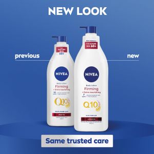 NIVEA Q10 60+ Body Lotion 400ml – Firming Moisturizer for Mature Skin