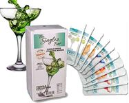 Singlez Bar Tequila Mix (10 Pack) - Create Delicious Margarita Cocktails & More - Gluten Free, Non GMO, Low Calorie - Add Tequila, Shake, & Enjoy - Ideal Bachelorette Party Favors & Gifts for Women