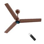 atomberg Renesa 1200mm BLDC Ceiling Fan with Remote Control | BEE 5 star Rated Energy Efficient Ceiling Fan | High Air Delivery with LED Indicators | 2+1 Year Warranty (Matte Brown)