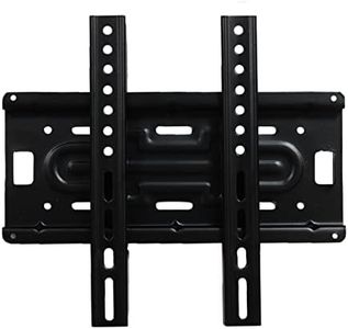 Universal Fixed Wall Mount Bracket LCD/LED/Monitor/Smart TV Stand for 14 inch to 42 inch (10 Inch, Black) Tv Stand Fixed Led Tv Wall Mount Led Tv Bracket with VESA Size 100x100mm and 200x200mm.