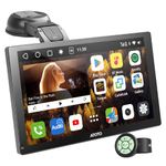 ATOTO P9 9inch QLED Android Digital Media Receivers, 4G+32G Portable Car Stereo with Wireless CarPlay & Android Auto, 4G LTE, Dual BT, GPS Tracking, 4 Audio Outputs and HDMI Input,P909PR