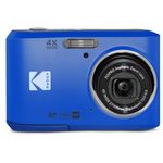 KODAK Pixpro Friendly Zoom FZ45-BL 16MP Digital Camera with 4X Optical Zoom, 27 mm Wide Angle, 2.7 Inch LCD Display (Blue)
