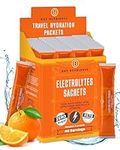 Key Nutrients Electrolytes Sachets - Multivitamin & Minerals Electrolytes Powder - 40 Servings of Tangy Orange - Hydration Sachets - Supercharged Rehydration Sachets with 16 Vitamins & Minerals