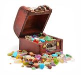 Pirates Treasure Chest - Crammed with Gemstones, Pearls and Jewels! PACK OF 2