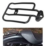 Ambience Black Motorcycle Rear Fender Rack Solo Seat Luggage Rack Plated Luggage Shelf For Harley Sportster XL 883 1200 77-0073 77-0073-B