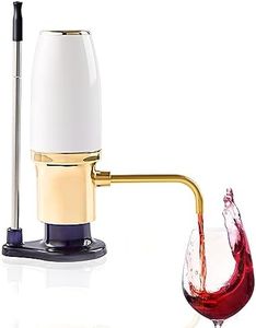 Electric Wine Aerator Pourer Automatic Wine Dispenser Pourer Spout with USB Rechargeable, Electric Wine Decanter and Wine Pourer