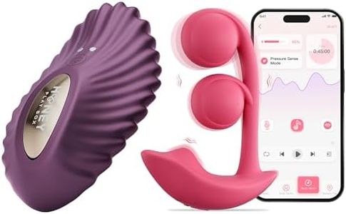HoneyPlayBox Pearl 2 Wearable Panty Vibrator Women Sex Toys + Melody Wearable Vibrator APP Remote Control Long Distance Adult Sex Toys & Games for Couples