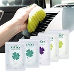 Keyboard Cleaner Car Cleaning Gel for Car Detailing Dust Cleaner Laptop Keyboards Remover Dust,Hair,Crumbs Car Cleaning Kit Cleaning Putty for Car Interior Cleaner 5 Pack (450g)