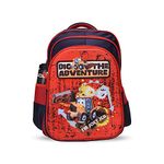 JCB Adventure Character Backpack - Casual, Printed, Water-Resistant Bag for Men and Women, Perfect for Office, College, Travel - Stylish Laptop Backpack with Padded Backing and Shoulder Straps