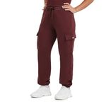 ELEG & STILANCE Women Winter Woolen Soft Touch Pajamas Pants for Casual (Pack of 1) Size (38-42) (Maroon) 38