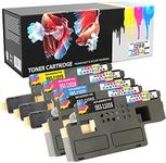 Prestige Cartridge 1250 Toner Cartridge for Dell 1250c/1350cnw/1355 - Assorted Colour (Pack of 5)