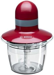 Bosch MMR08R1GB Mini Chopper, 400 W, 0.8 Litre - Red