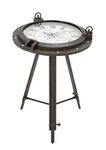 Deco 79 Metal Clock, Table 24 by 19-Inch