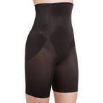 Triumph Shape Sensation for Women High Waist Tummy and Thigh Control Shapewear |Long Leg Panty Medium Control Front Trenslo Bones Power-Net Lining Full Coverage Sculpting Black L Pack of 1