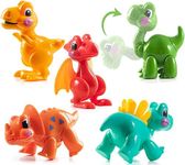 PREXTEX Small Baby Dinosaur Toys fo