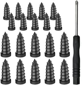 QITELL Vacuum Tyre Repair Nails Kit - 20/40/60pcs 2 Sizes Rubber Nails for Car Truck Motorcycle DIY No Need Remove Tire (60pcs)