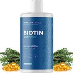 Rosemary and Biotin Shampoo Sulfate Free - Enhanced Volume Shampoo for Men and Women with Rosemary Oil for Hair - Fortifying and Moisturizing Shampoo for Thinning Hair with Tea Tree Oil and Zinc 473mL