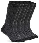 Alvada Merino Wool Hiking Socks Thermal Warm Crew Winter Boot Sock For Men Women 3 Pairs ML