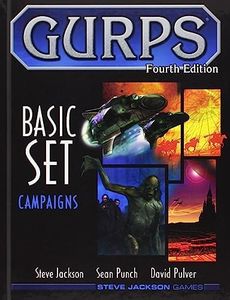 Steve Jackson Games Gurps Basic Set Campaigns 4th Edition Strategy Game: Generic Universal Role Playing System