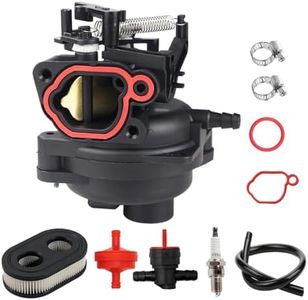 799584 Carburetor Kit Compatible with Briggs and Stratton 550EX 625EX 675EX 725EXi Engine 594058 594057 592361 594529 09P702 TB110 TB200 LC121P Lawn Mower Carburetor Air Filters Replacement