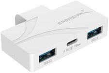 SABRENT USB Type-C 3-Port Gaming Hub for ASUS ROG Ally - Lightweight, Portable, Plug and Play, PD3.0 Charging, USB-A & USB-C Ports, Compatible with Windows, macOS, Linux (HB-ROAY)