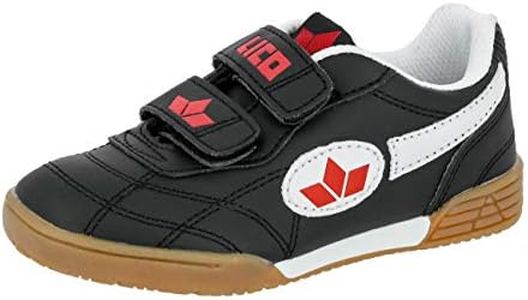 Lico Mixte enfant Bernie V Chaussures Multisport Indoor, Bleu Schwarz Weiss Rot Schwarz Weiss Rot, 31 EU