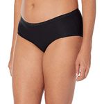 ExOfficio Women's Give-N-Go Hipster 2.0- Breathable, Durable Easy Care Travel Underwear, Black, Medium