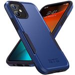 NTG Designed for iPhone 12 Case & iPhone 12 Pro Case, Heavy-Duty Tough Rugged Lightweight Slim Shockproof Protective Case for iPhone 12 6.1 Inch, Cobalt Blue