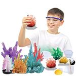 Sobebear Crystal Growing Experiment Kit for Kids, Science & Chemistry Experimental, Educational & Learning STEM Games with Tools, Safe & Reliable Pretend Play Science Kit for Boys & Girls Age 8+ Years