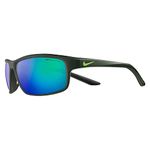 NIKE Unisex NIKE RABID 22 M DV2153 Sunglasses, MATTE SEQUOIA/GREEN MIRROR, 62