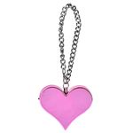 130DB Security Audible Personal Alarm, Heart Shape Alarm Keychain Emergency Self Defense Siren for Women/Men/Kids/Elderly(Pink)