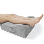 LightEase Memory Foam Leg, Knee, Ankle Foot Support and Elevation Pillow for Surgery Recovery