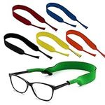 6pk Sports Glasses Strap | Floating Sunglasses Strap for Men & Glasses Sports Strap | Glasses Straps for Men | Sports Band for Glasses Strap Sports | Neoprene Glasses Strap | Kids Glasses Strap Cord