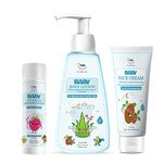 TNW-The Natural Wash Baby Lip Balm, Baby Face Cream & Baby Body Lotion for Soft Lips and Skin | With Goodness of Natural Ingredients | Free from Harsh Chemicals