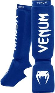 Venum 0480-Blue Kontact Shin and Instep Guards, Blue