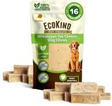 EcoKind Premium Gold Yak Cheese Himalayan Dog Chews, Healthy Dog Treats for Small Dogs, All Natural, High Protein Dog Chew, Chicken, Small - 16 Chews