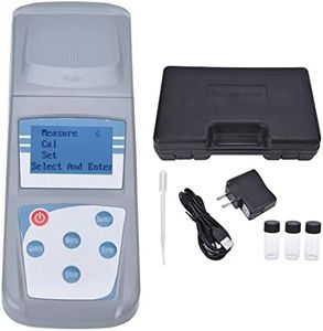 Zerodis Portable Turbidity Meter Kit,Handheld Digital Turbidity Meter Portable Turbidimeter with Carrying Case for Swimming Pool Laboratory Measuring Range 0-200 NTU