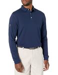 Callaway Men's Long Sleeve Solid Golf Polo Shirt