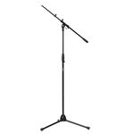 PROEL RSM198BK Telescopic Microphone Boom Stand,Black