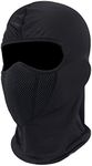 Nomel Ski Motorcycle Cycling Balaclava Full Face Mask Neck Scarf Windproof Outdoor AU (Black)