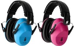 2 Pack Noise Canceling Headphones for Kids, Kids Ear Protection Earmuffs for Autism, Toddler, Children, Noise Cancelling Sound Proof Earmuffs/Headphones for Concerts, Air Shows, Fireworks