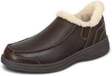 Orthofeet Men's Orthopedic Brown Le