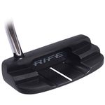 RIFE - Raider - Stainless Steel Golf Putter - Enhanced Performance Golf Putter - Black - Right Hand - 34 Inch