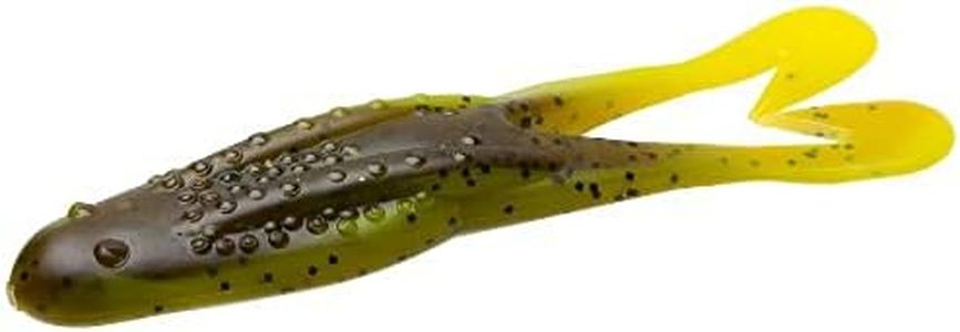 Zoom Bait 083257 Horny Toad Topwater Toad, 4 1/4-Inch, 5-Pack, Bullfrog, One Size (083-257)